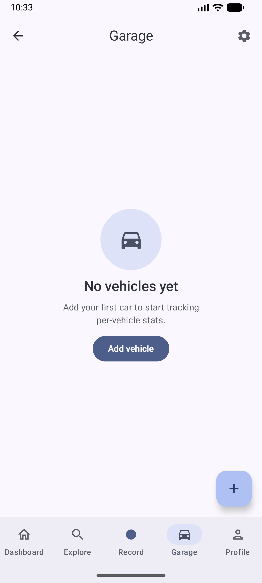 RallyTrax App Screenshot