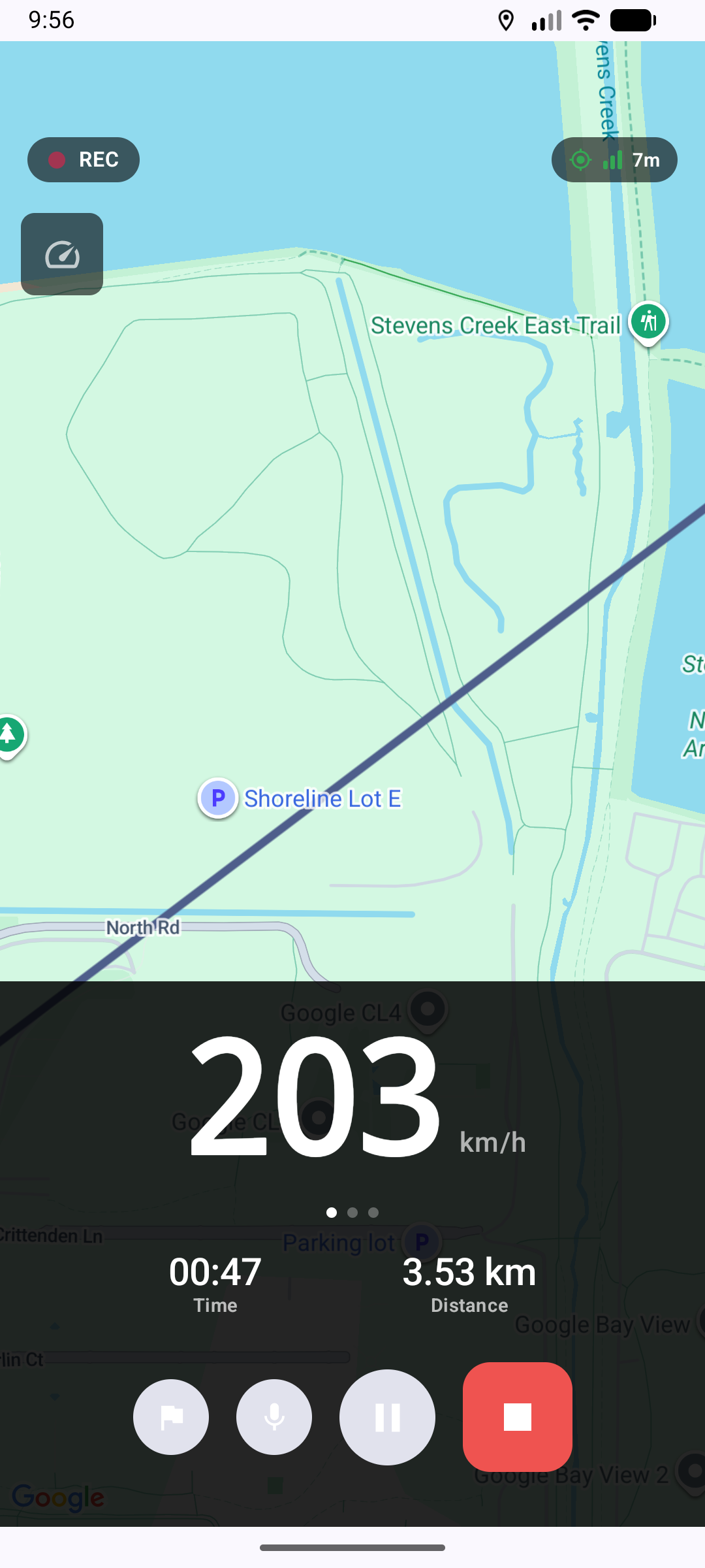 RallyTrax App Screenshot